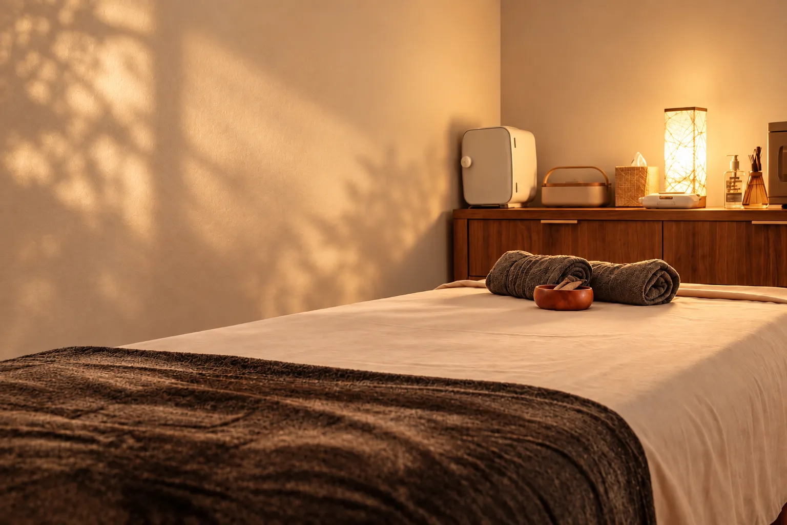 Treatment room at Millán Spa in Miami Beach